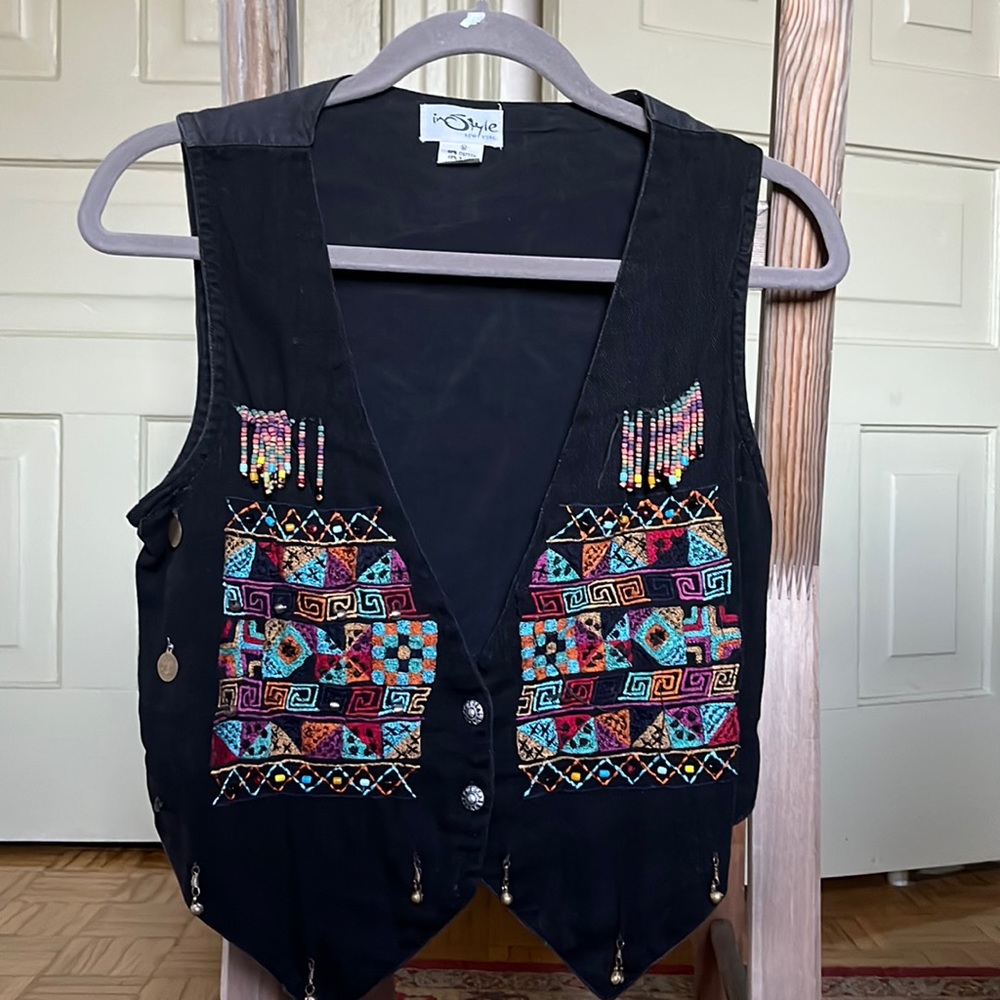 Vintage Detailed Vest